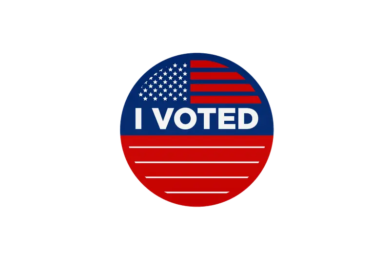 I voted